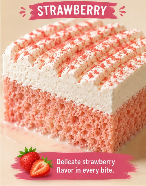 TRES LECHES CAKE - FRESA